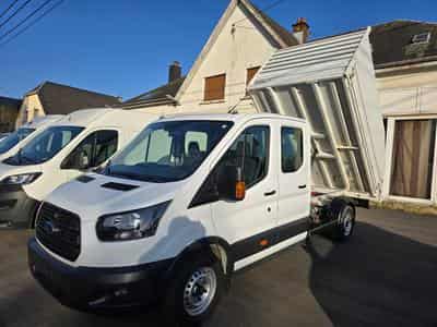 Ford Transit 2T 170 cv double cabine basculant avec accessoires 4X4 très rar (2019) - Photo 1