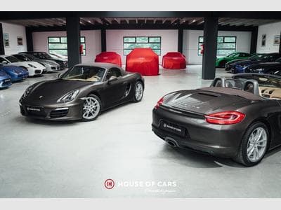 Porsche Boxster 981 Boxster PDK 2015 – Belgian car – Anthracite Brown Met. (2014) - Foto 1