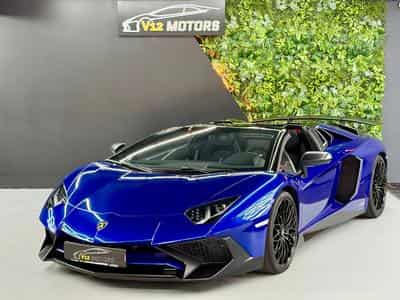 Lamborghini Aventador SV Roadster AD Personam Blu Sideris Full PPF Echap Sport (2016) - Foto 1