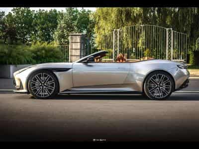 Aston-Martin DB12 VOLANTE 4.0 V8 680 CH - SPIRIT SILVER METALLIC - FULL PPF (2024) - Photo 2