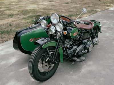 Harley-Davidson Shovelhead Gespann, E-Starter, Kick Starter (1977) - Photo 7