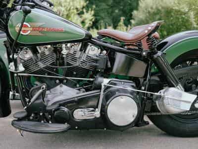 Harley-Davidson Shovelhead Gespann, E-Starter, Kick Starter (1977) - Photo 8