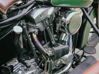 Harley-Davidson Shovelhead Gespann, E-Starter, Kick Starter (1977) - Photo 13