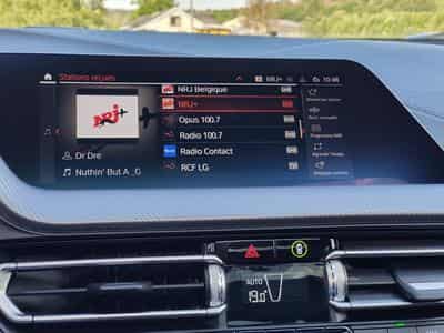 BMW 218 218iA PACK M GPS TOIT OUVRANT CARPLAY BLUETOOTH PHARES LED (2021) - Photo 15