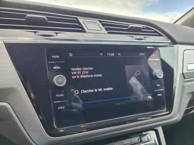 VW Touran 1.5 TSI 7 PLACES GPS BLUETOOTH APS AV/ARR PHARES LED (2019) - Photo 12