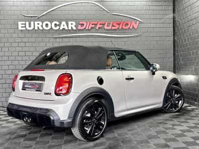 Mini Cooper S Cabriolet JCW 178 CV *CAM* *HARMAN* *TÊTE HAUTE* *CUIR* (2023) - Photo 8