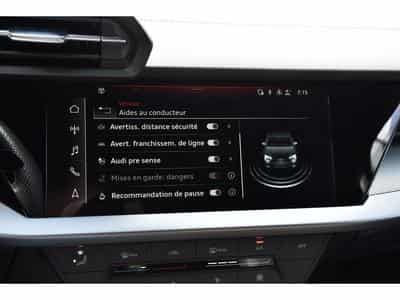 Audi A3 Limousine 40 TFSI Quattro S-Line S-Tronic CUIR LANE 1° MAIN (2022) - Photo 12