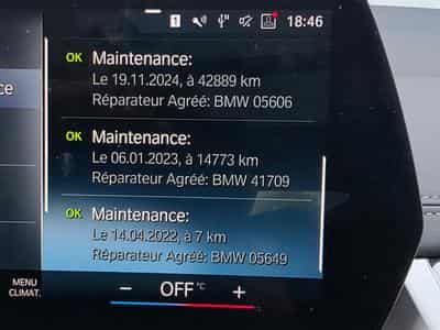BMW 218 TOIT OUV., LED, CUIR, TVA RECUP, GPS (2022) - Foto 9