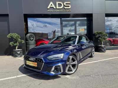 Audi A5 Cabriolet S-Line 2.0L 35 TFSI 150ch /Attelage/Sièges chauffa (2022) - Photo 2