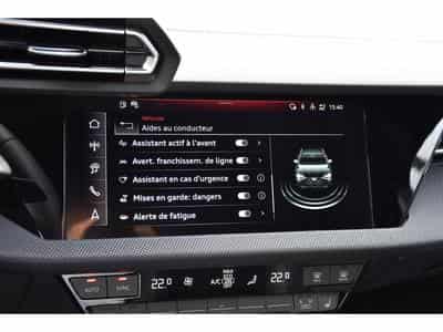 Audi S3 Sportback 2.0 TFSI Quattro S-Tronic ACC CAM NEUVE (2026) - Photo 12