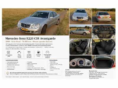 Mercedes E 220 E-220 CDI Avantgarde (2008) - Foto 1