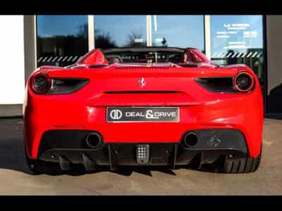Ferrari 488 Spider 3.9 V8 (670 CH) – ROSSO CORSA – FULL PPF (2017) - Photo 4