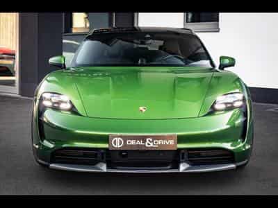 Porsche Taycan TURBO CROSS TURISMO (680 CH) – MAMBA GREEN METALLIC - APPROV (2022) - Photo 5