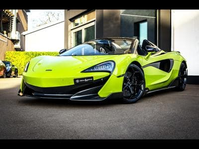McLaren 600LT SPIDER 3.8 V8 600 – PPF - LIME GREEN ELITE PAINT (2020) - Photo 1