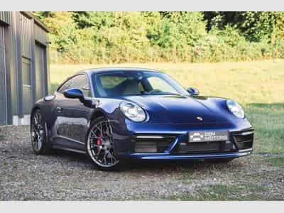 Porsche 911 Carrera 4S - SportDesign – Toit Carbone – Bleu Gentiane – Ap (2019) - Foto 1