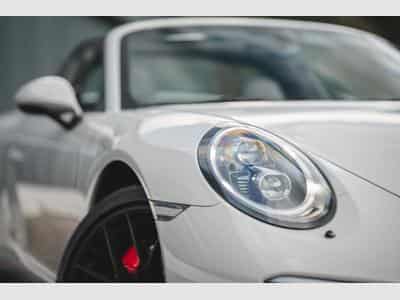 Porsche 911 Targa 4 GTS Gris Craie Rare – 1ère Main – Porsche Approved (2018) - Foto 8