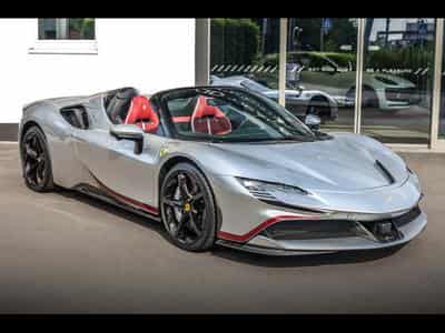 Ferrari SF90 ATELIER (1000 CH) - SANUSILVER X NERO PUROSANGUE - PPF (2025) - Photo 8