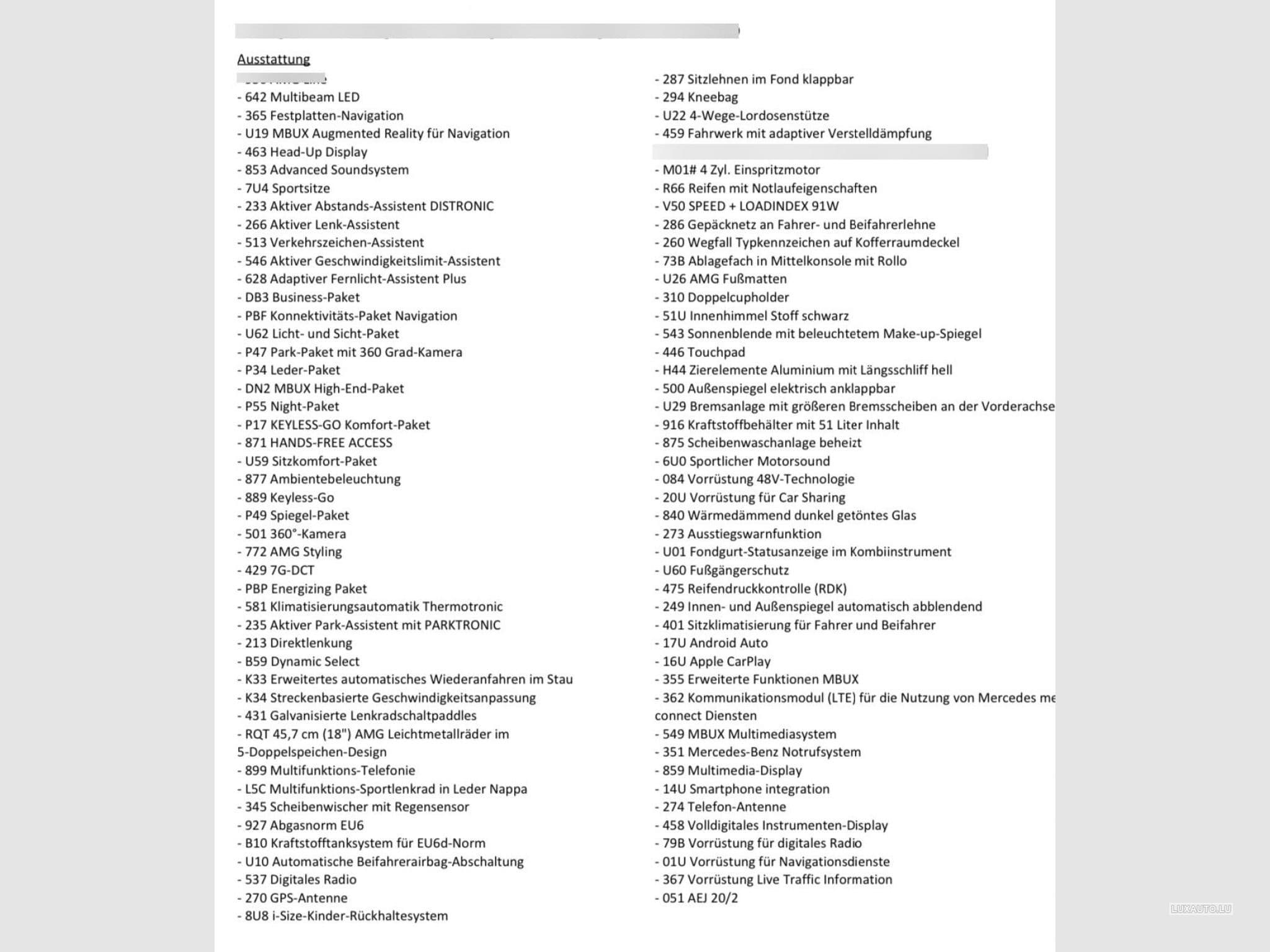 Mercedes A 250 Limousine 4MATIC AMG-Line AMG LINE / Night Package Business (2021) - Photo 2