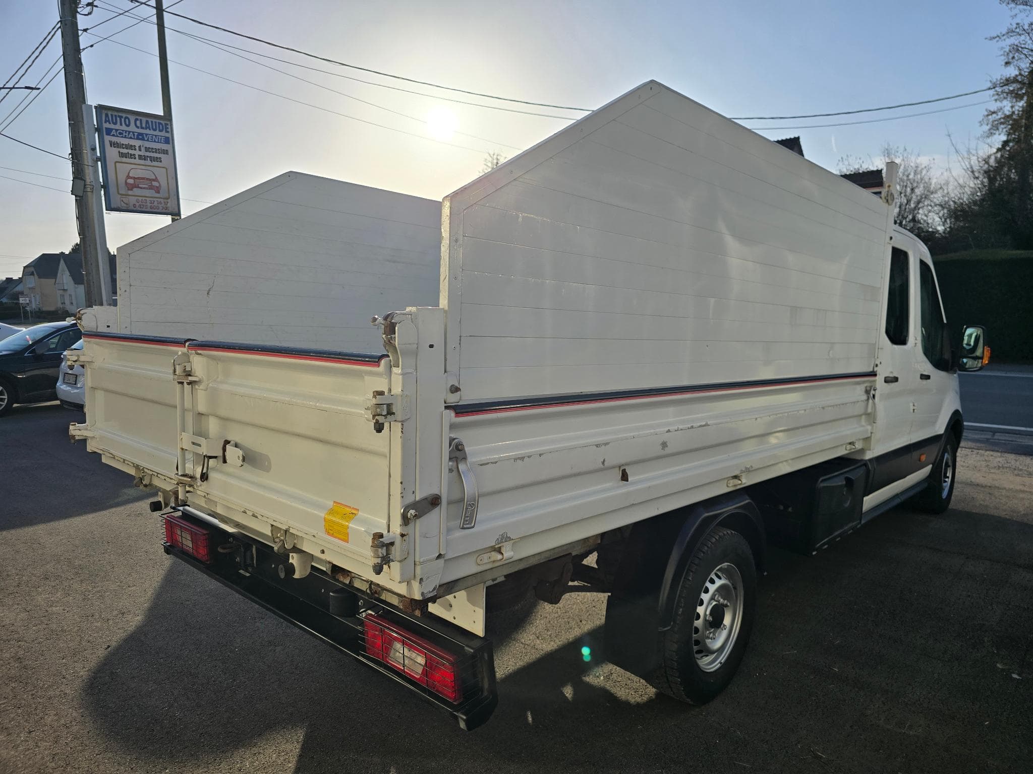 Ford Transit 2T Double cabine benne basculante 4X4 (2019) - Photo 6