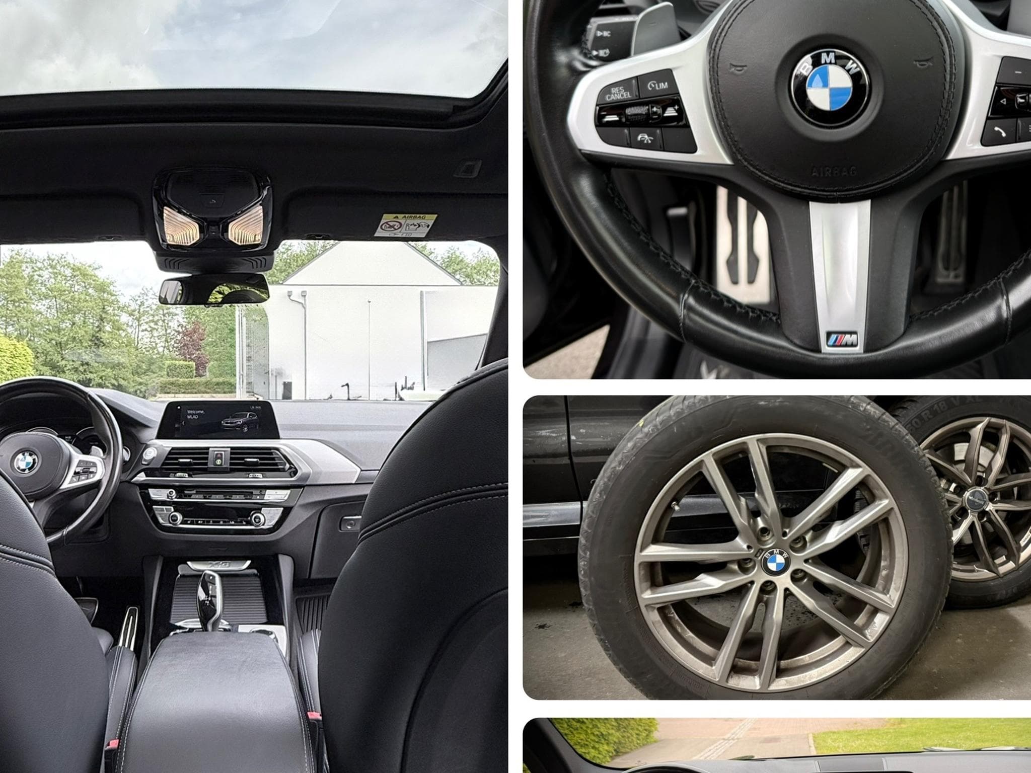 BMW X3 20D/M/ACC/PANO/CUIR/CAM/12 M Guarantee (2020) - Photo 1