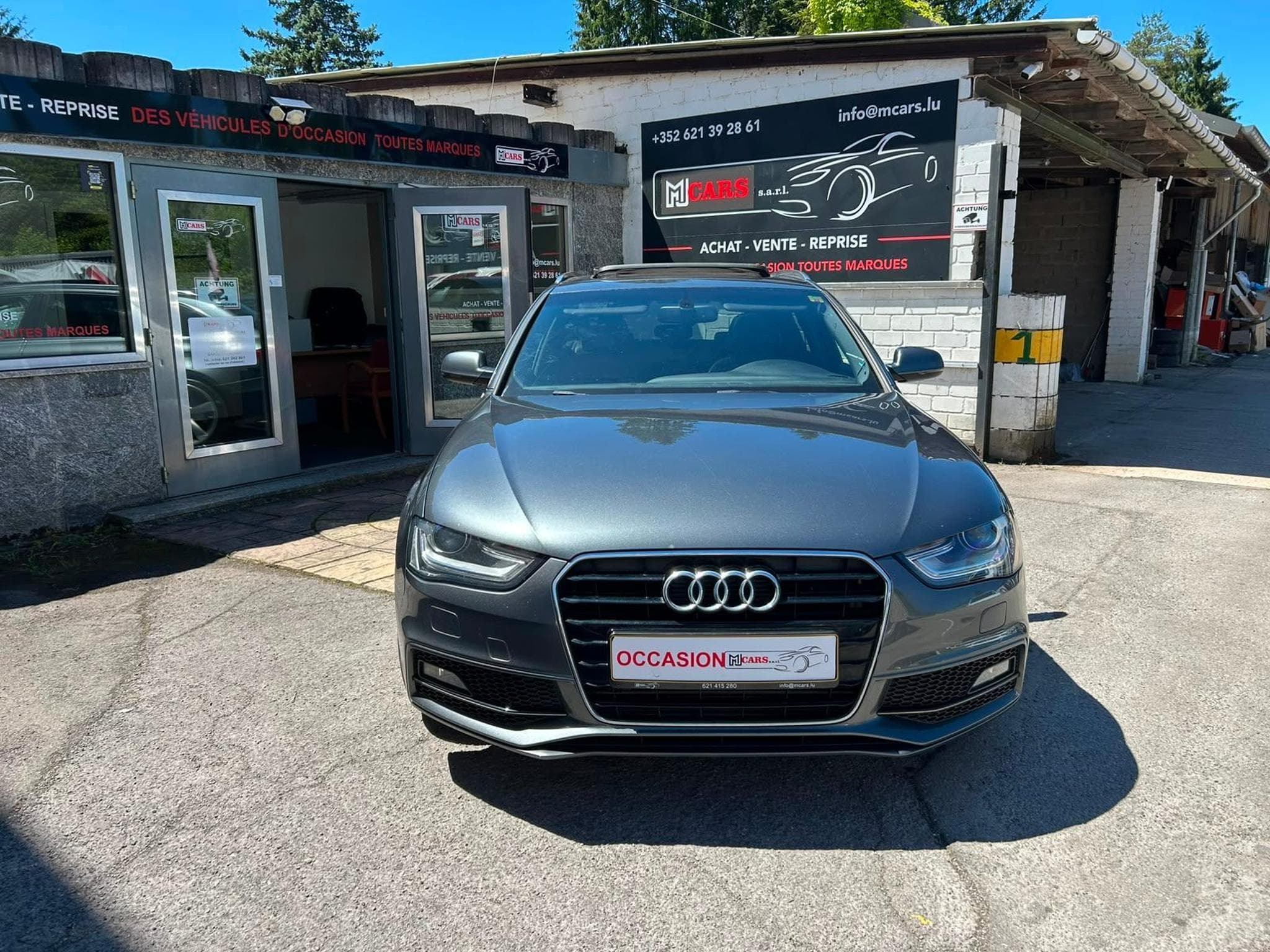 Audi A4 AVANT 2.0 TDI 150CV AUTOMATIQUE 3XSLINE PANORAMA CUIR LED (2014) - Photo 2