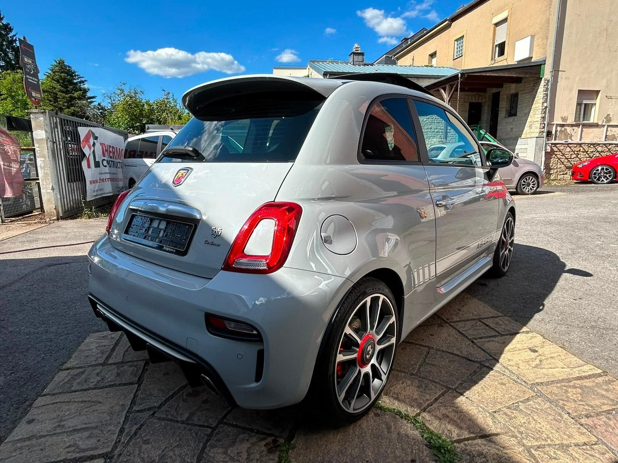 Abarth 595 1.4 165 CV TURISMO AUTOMATIQUE PANORAMA GRIS NARDO (2022) - Foto 7
