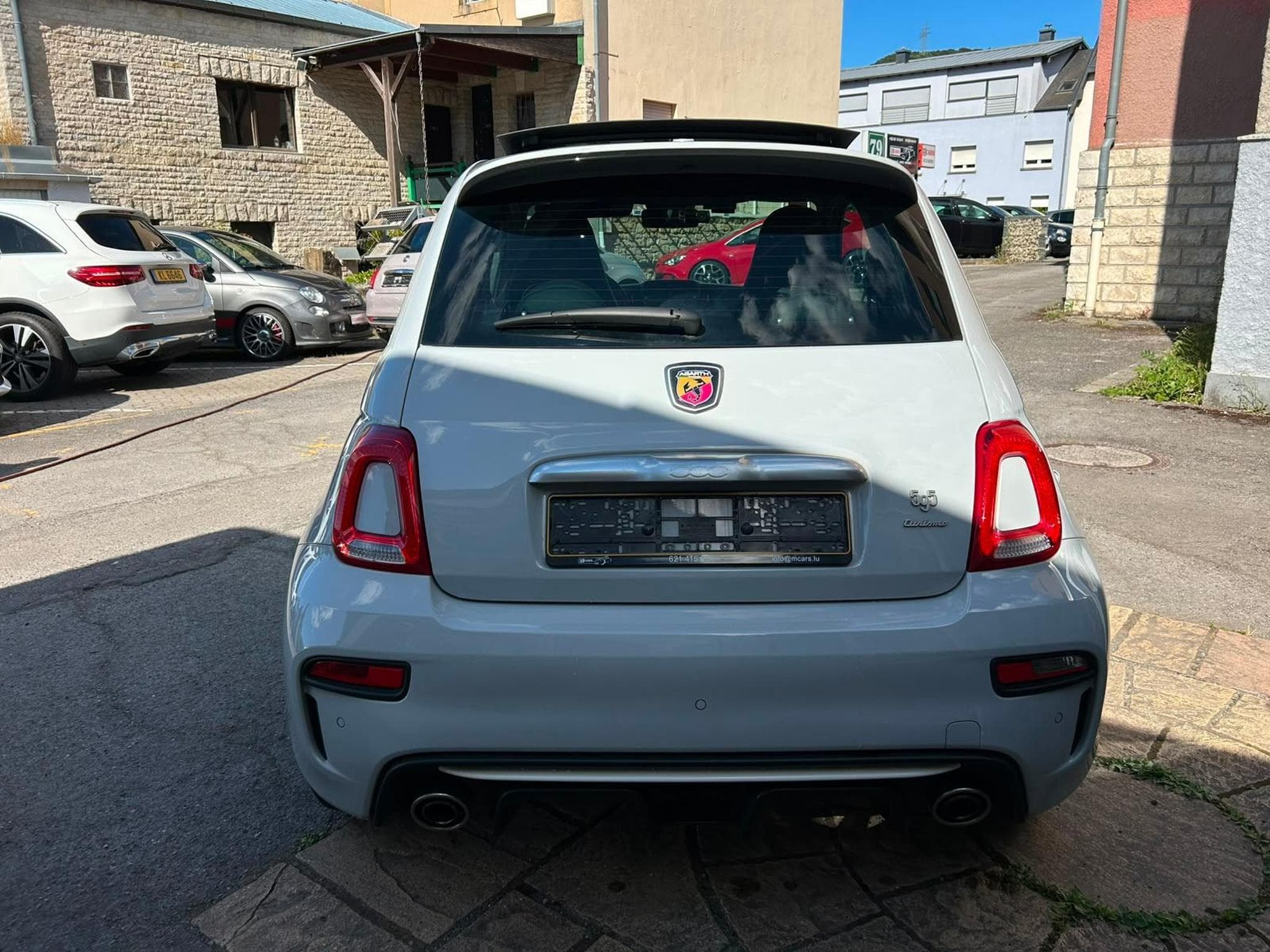Abarth 595 1.4 165 CV TURISMO AUTOMATIQUE PANORAMA GRIS NARDO (2022) - Foto 5