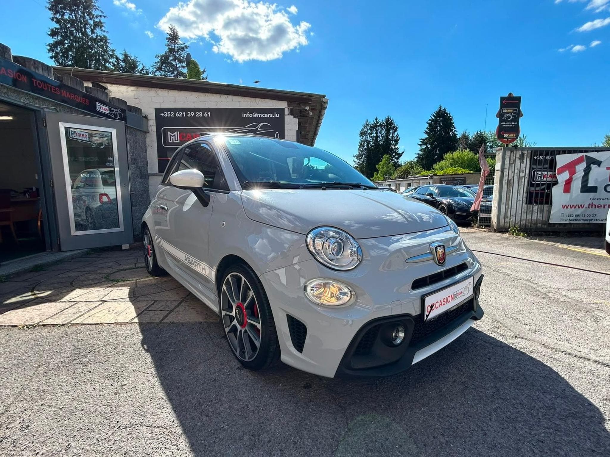 Abarth 595 1.4 165 CV TURISMO AUTOMATIQUE PANORAMA GRIS NARDO (2022) - Foto 10