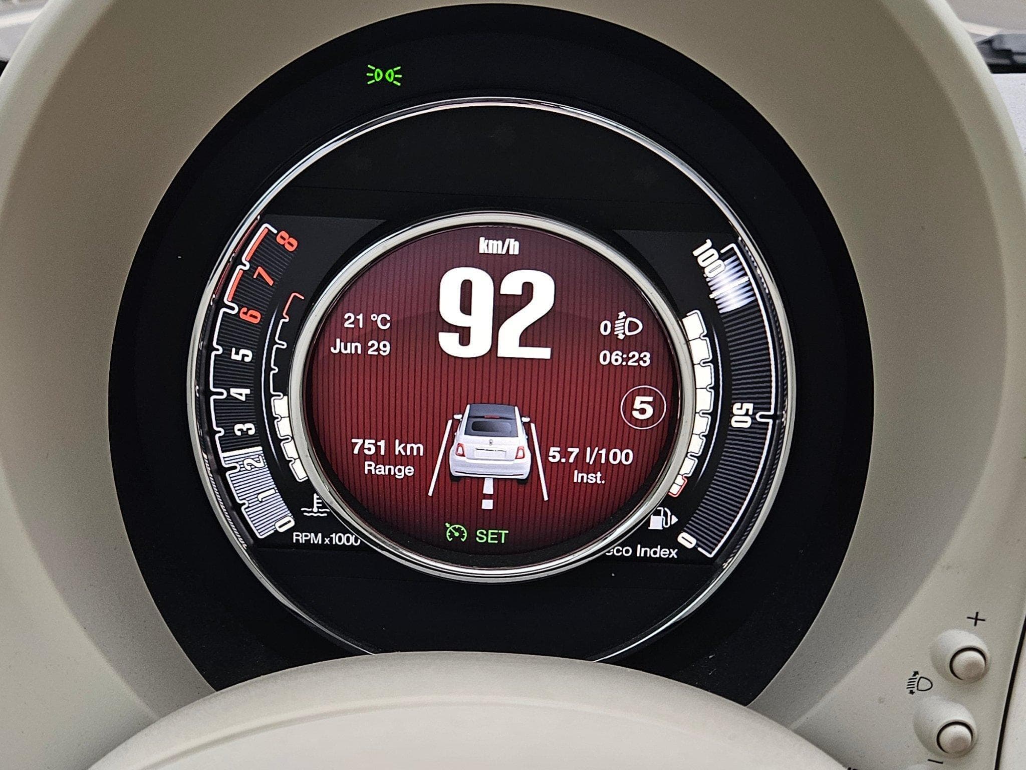 Fiat 500 Cabrio Lounge 1.2 (2017) - Foto 14