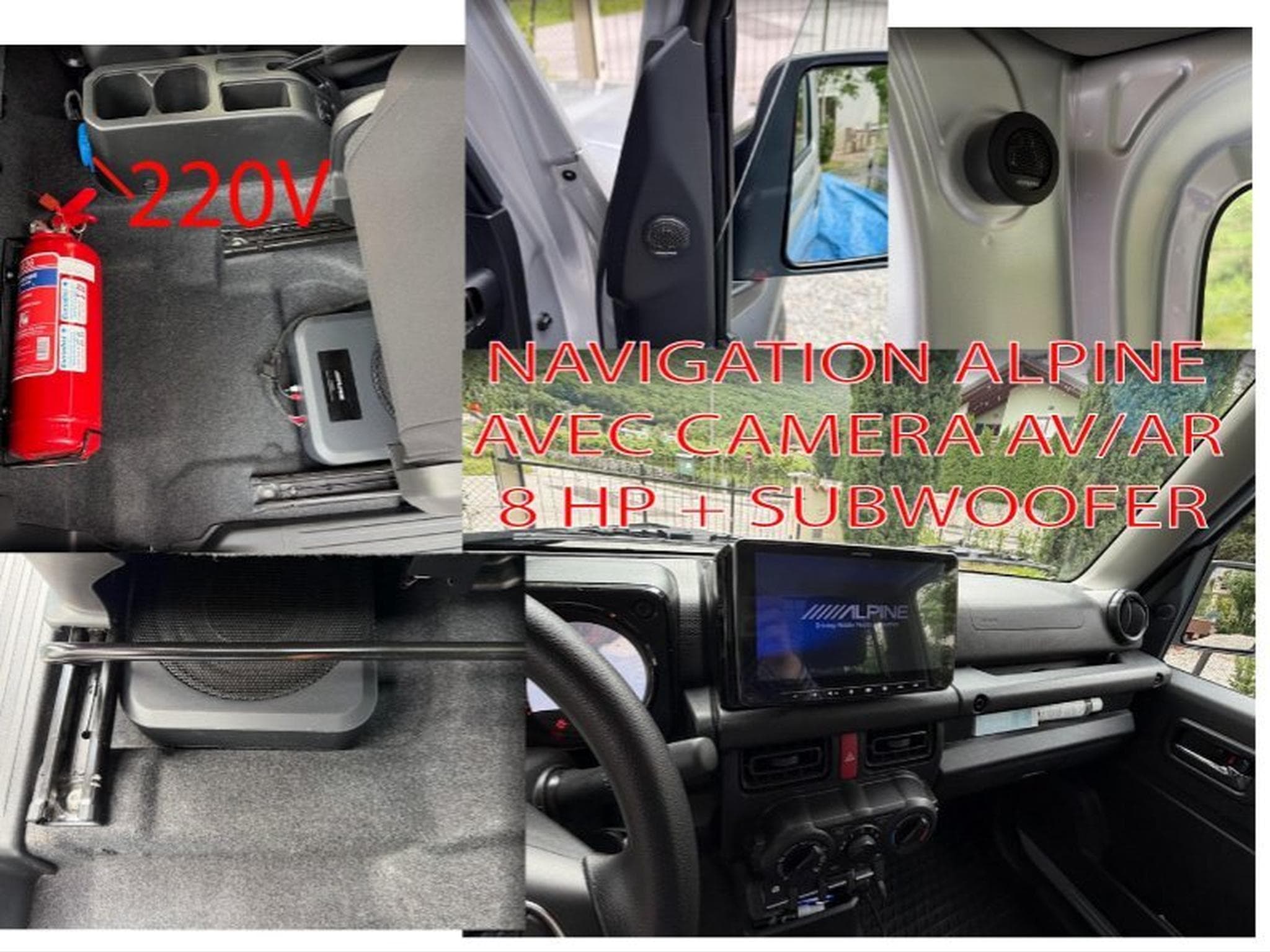 Suzuki Jimny JIMNY ALLGRIP GPS + HIFI ALPINE + 220V (2023) - Photo 15