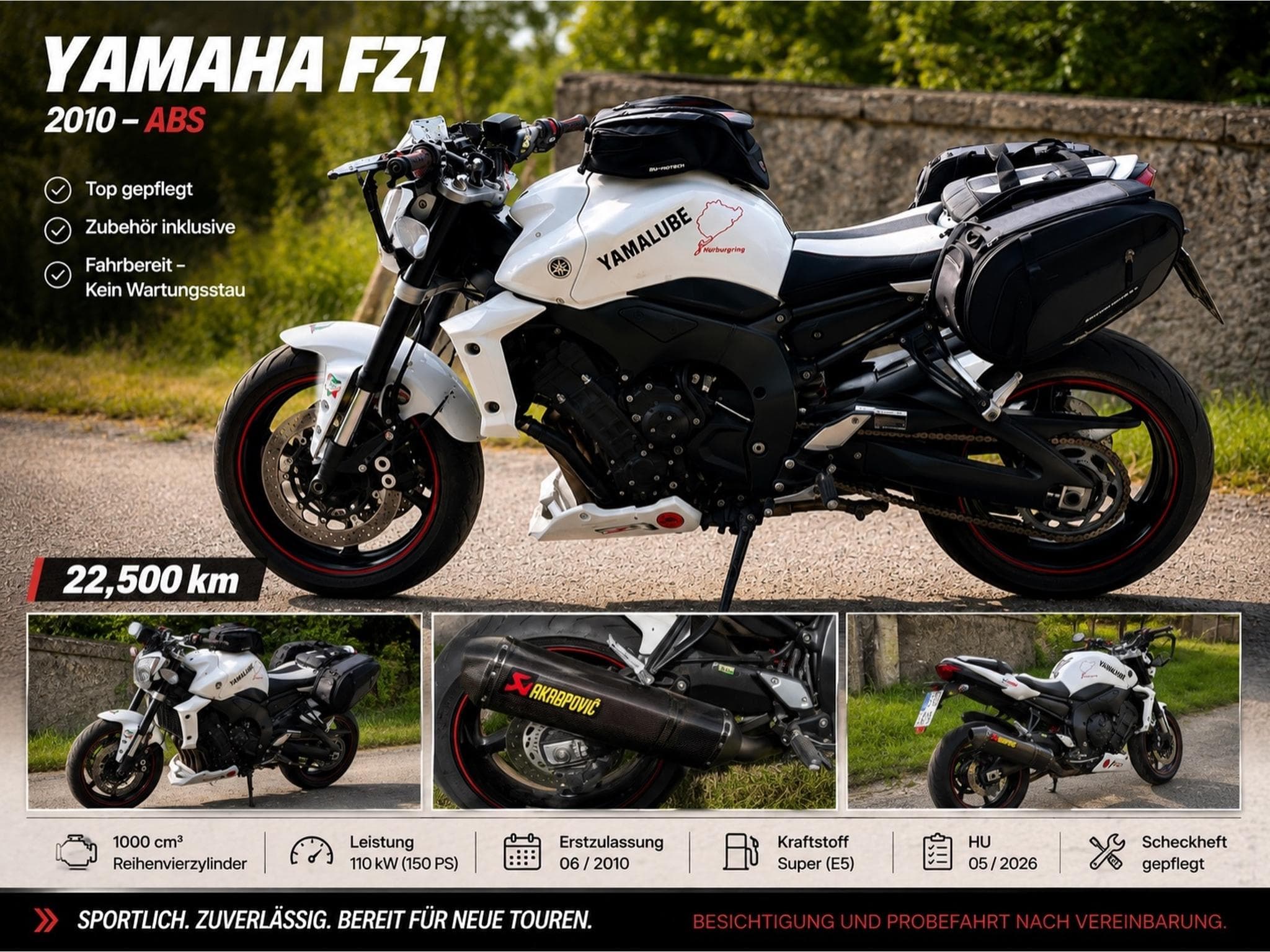 Yamaha FZ1 Naked ABS (2010) - Foto 1