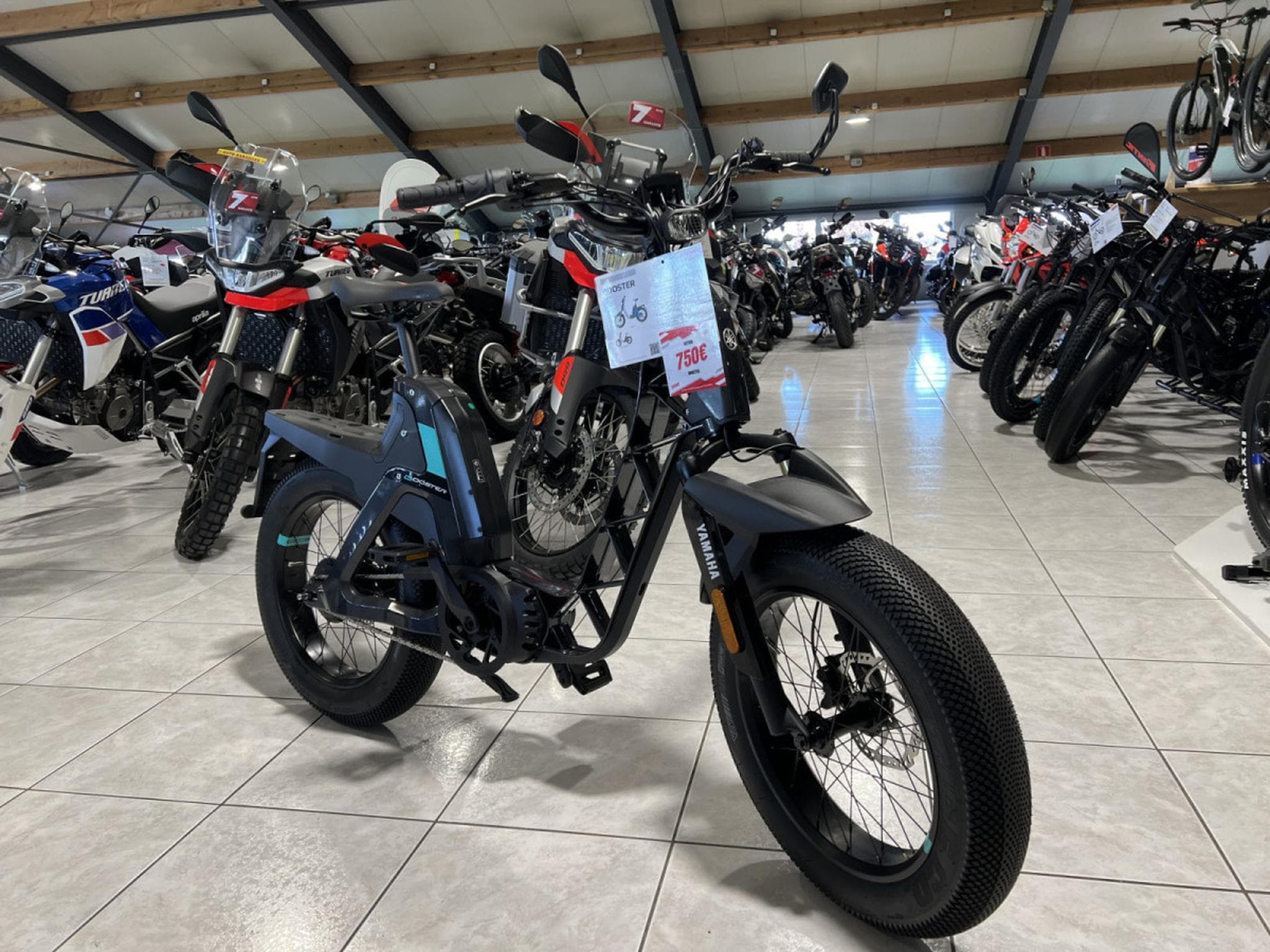 Yamaha Booster Easy 630 WH, 36 V, 17,5 Ah 1000€ a l'achat dune moto ou Quad. (2026) - Foto 7