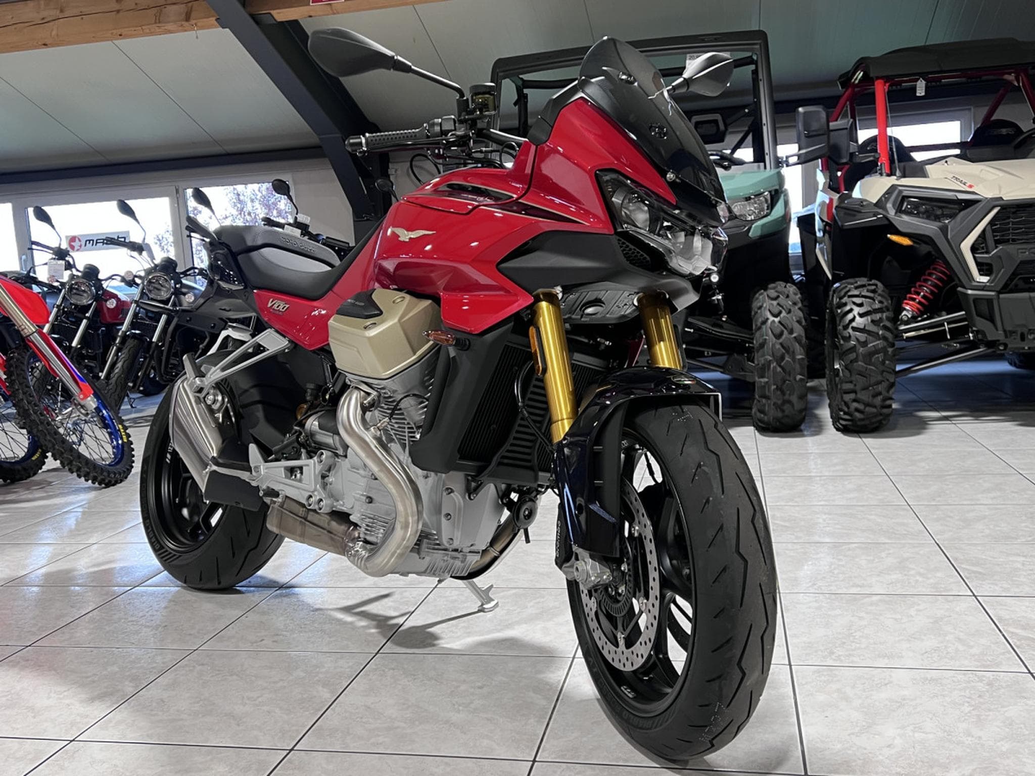 Moto Guzzi V100 S Mandello Wind Tunnel (2026) - Photo 8
