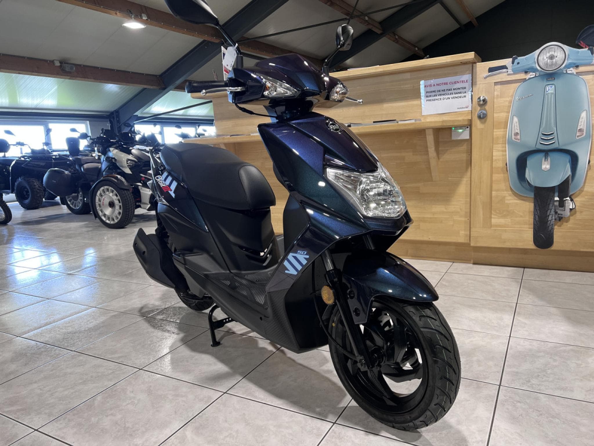SYM Orbit III 50 Classe A 25 Km/h (2026) - Photo 8