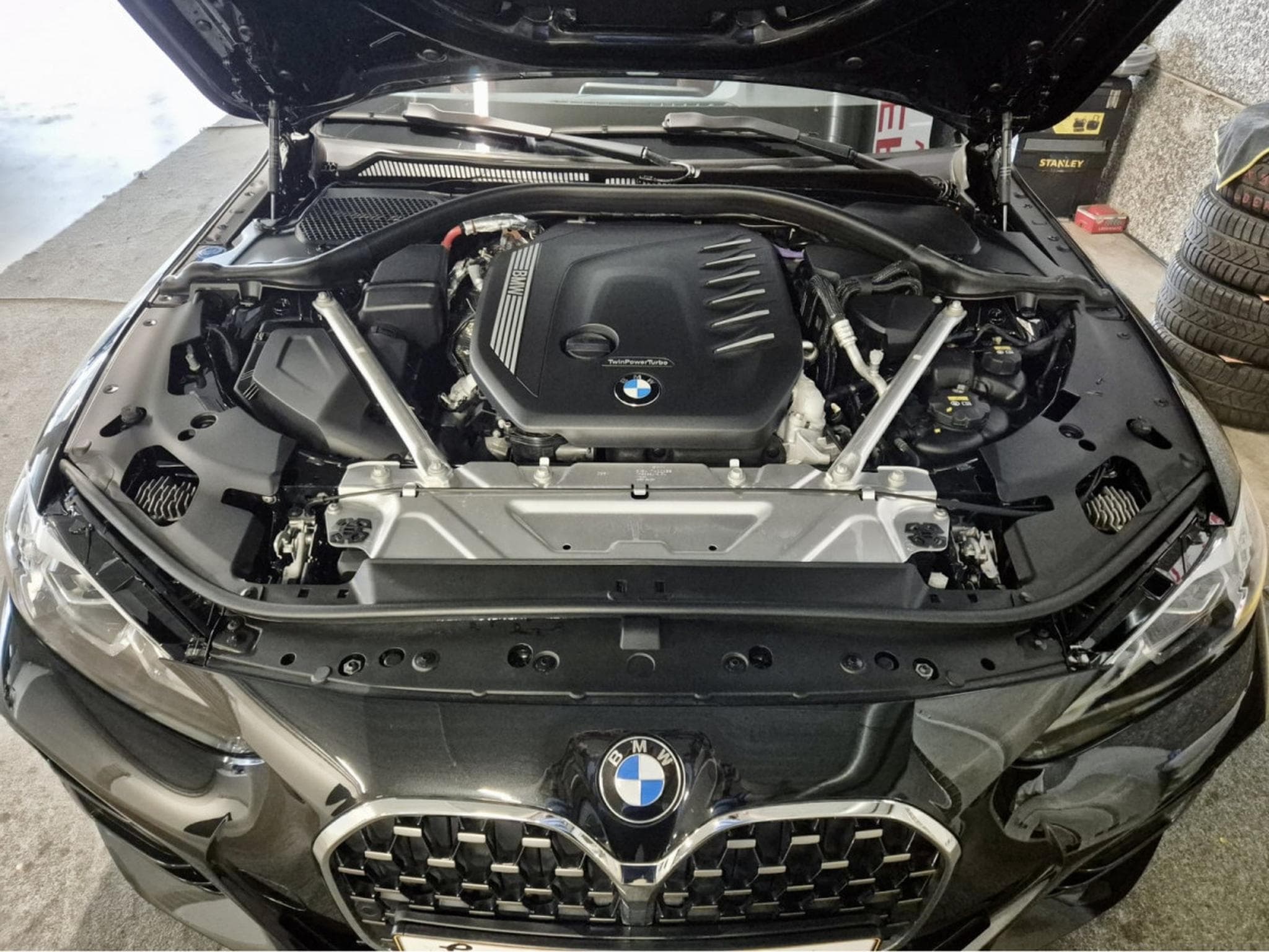 BMW 430 COUPE D XDRIVE M SPORT PAKET PANO CUIR NAVI 1 HAND (2021) - Photo 14