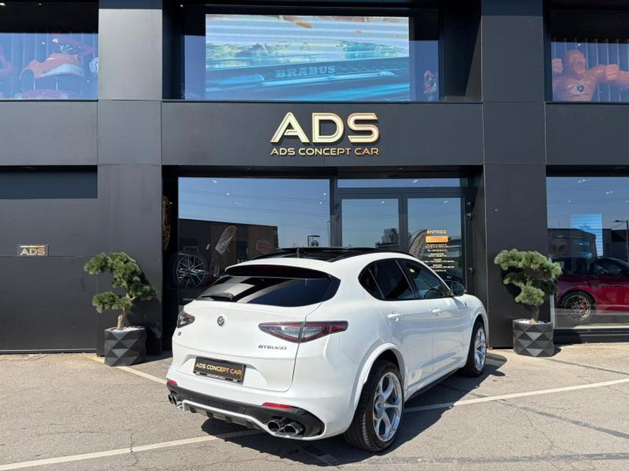 Alfa-Romeo Stelvio Quadrifoglio Q4 V6 BITURBO 2.9L 510CV Toit ouvrant/Sieges Ch (2021) - Photo 21