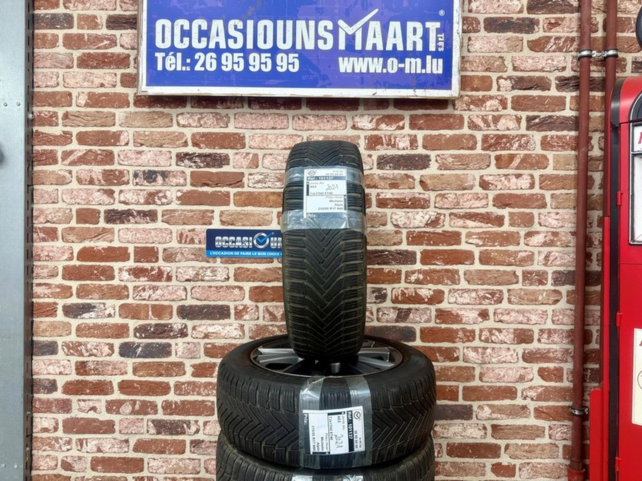 Jantes Alu + pneus - Foto 1