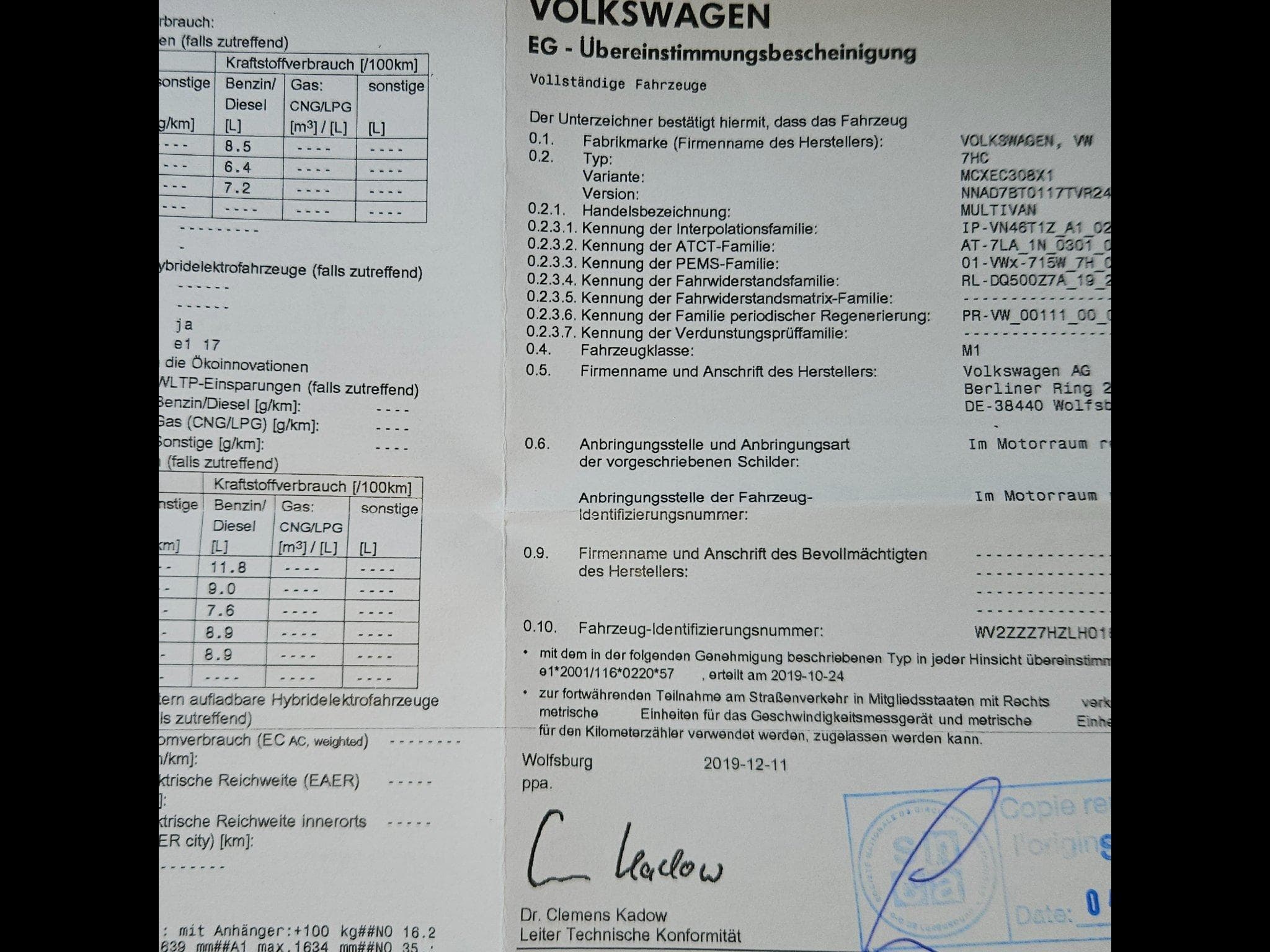 VW Multivan Highline 4Motion toute option (2020) - Photo 11