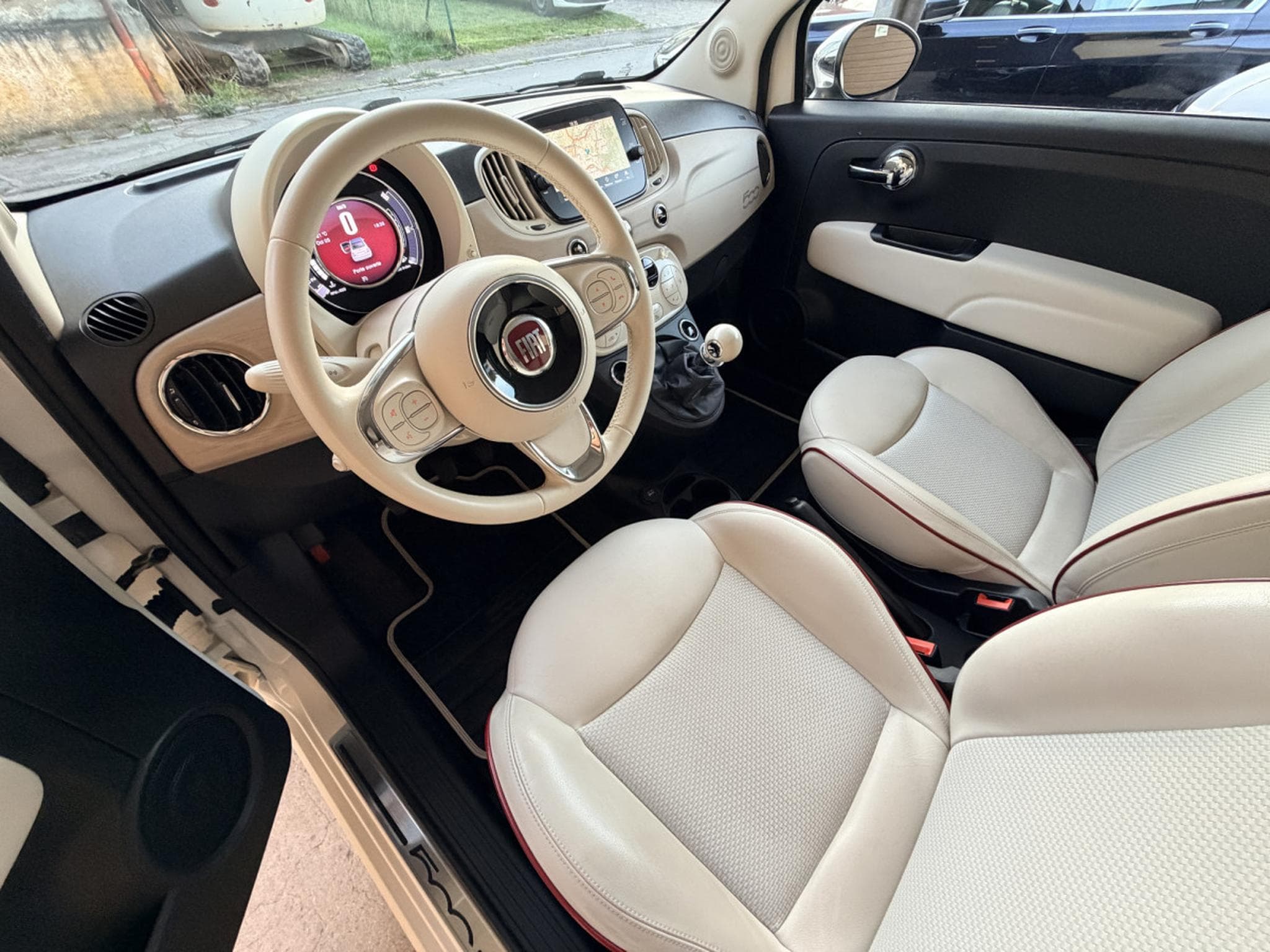 Fiat 500 C LOUNGE CABRIO-CUIR-GPS 85CV (2020) - Photo 13
