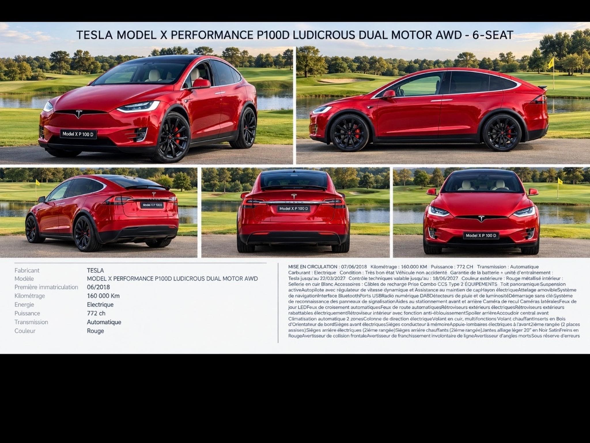 Tesla Model X P100D ludicrous (2018) - Foto 1