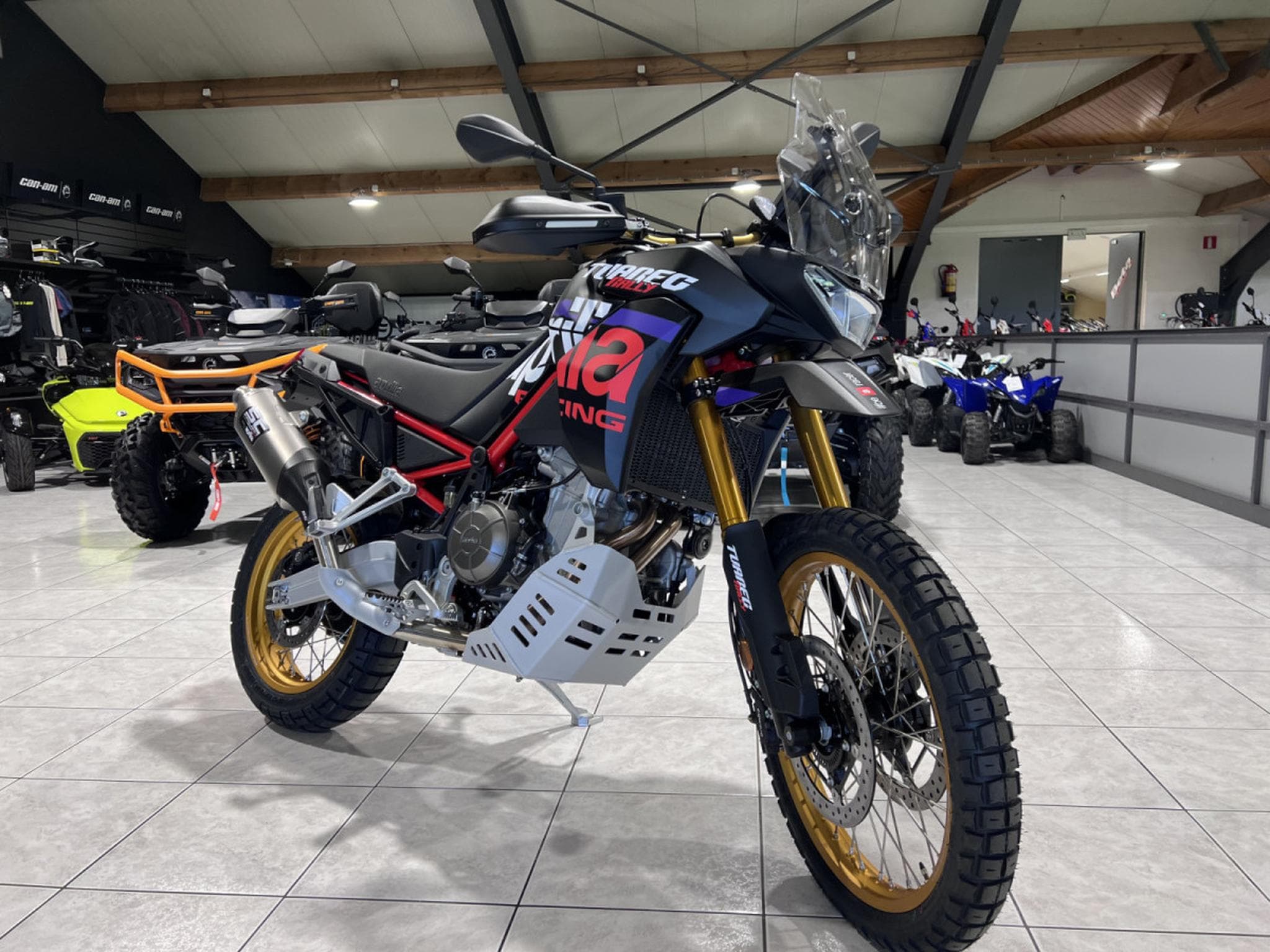 Aprilia Tuareg 660 Rally aussi en 35 KW (2026) - Photo 7