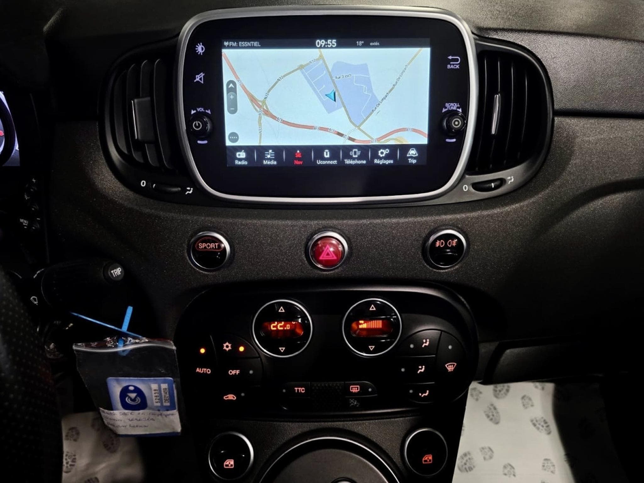 Abarth 595 595C COMPETIZIONE CABRIO BEATS AUTO NAVI (2017) - Photo 10