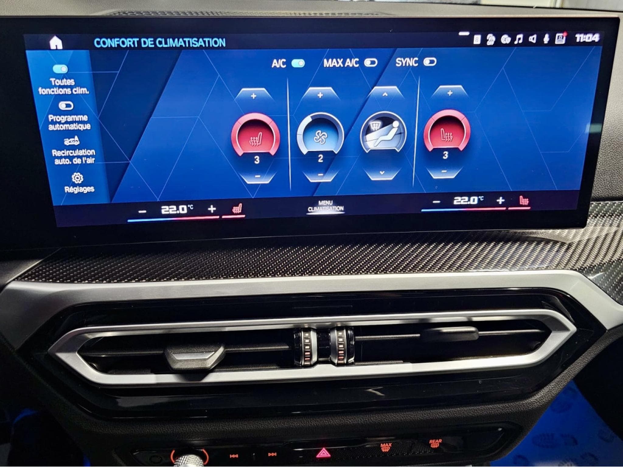 BMW M2 COUPE DKG CARBON HEAD UP CUIR NAVI GARANTIE 06/26 (2023) - Foto 9