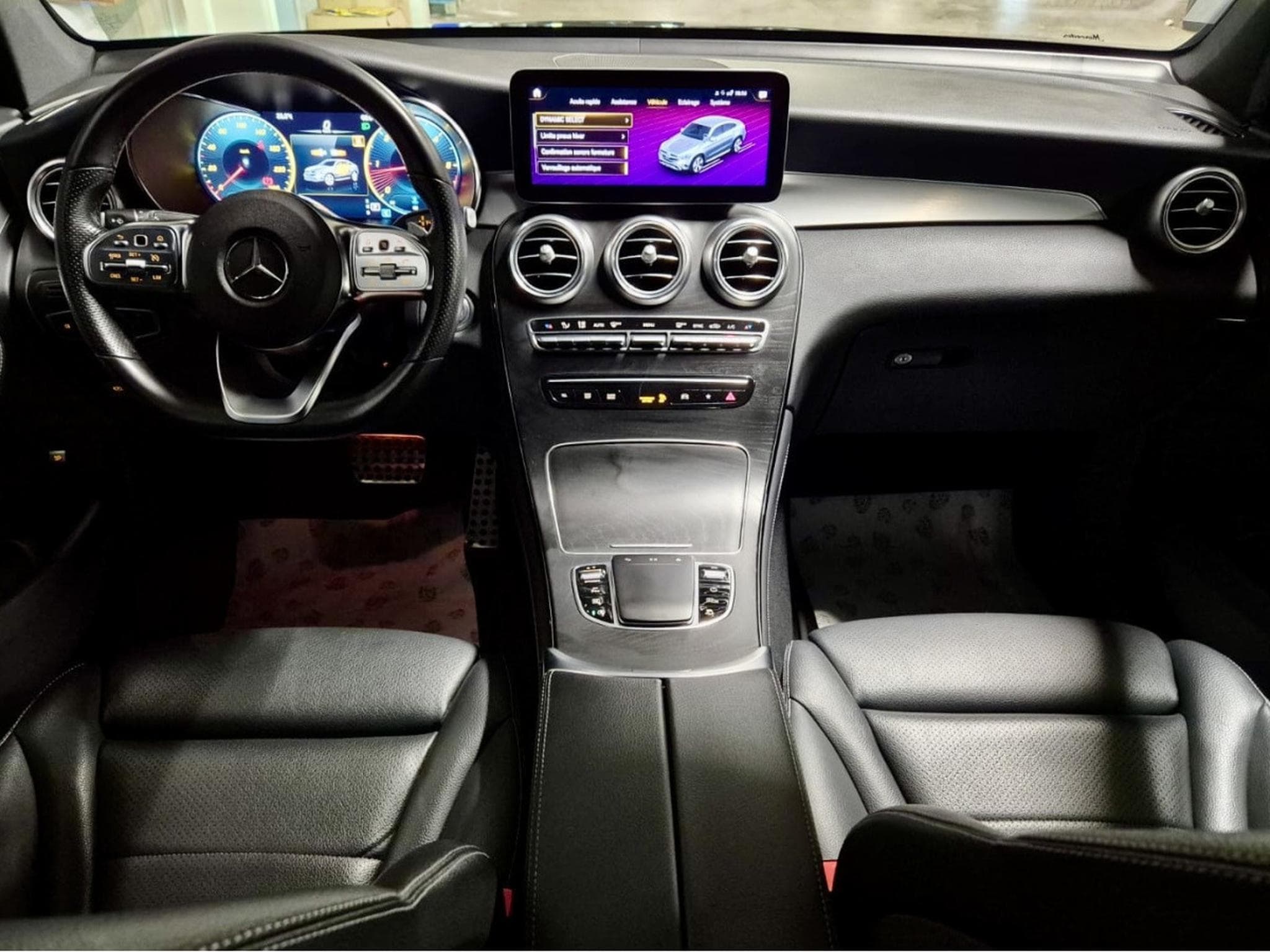 Mercedes GLC 220 COUPE D New Model 4MATIC COUPE AMG LINE CUIR NAVI (2020) - Photo 6