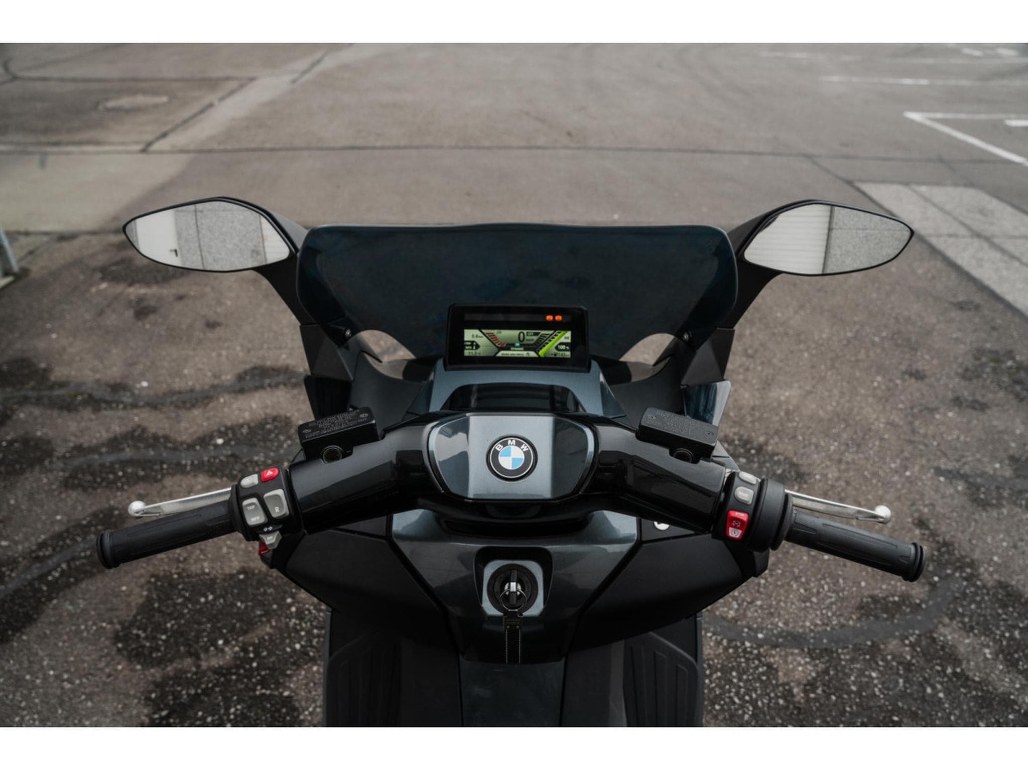 BMW C Evolution Long Range - Poignées chauffantes - Top Case (2020) - Photo 10