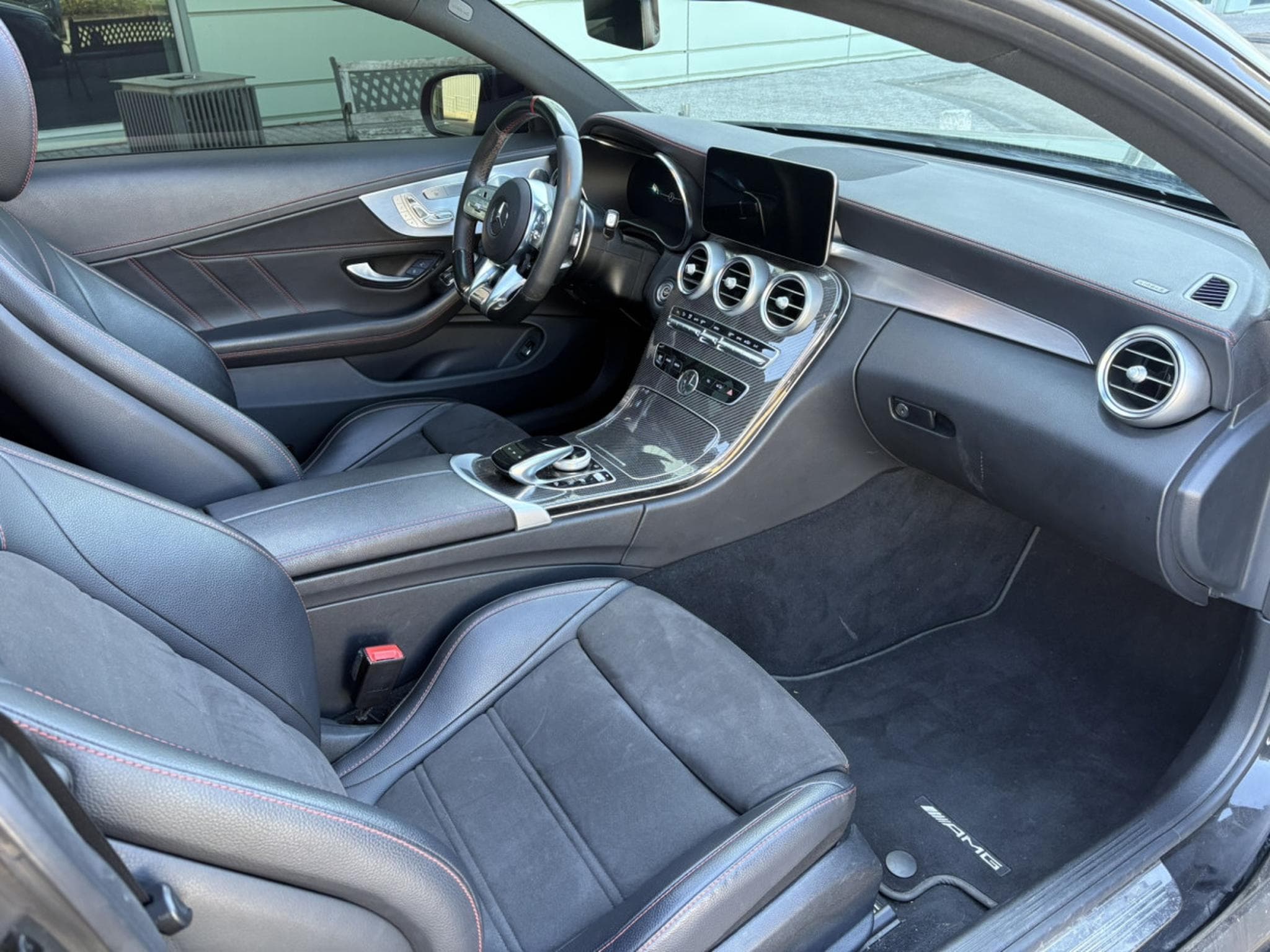 Mercedes C 43 AMG 4MATIC - Burmester - Toit ouvrant panoramique - Caméra 360° (2022) - Photo 12