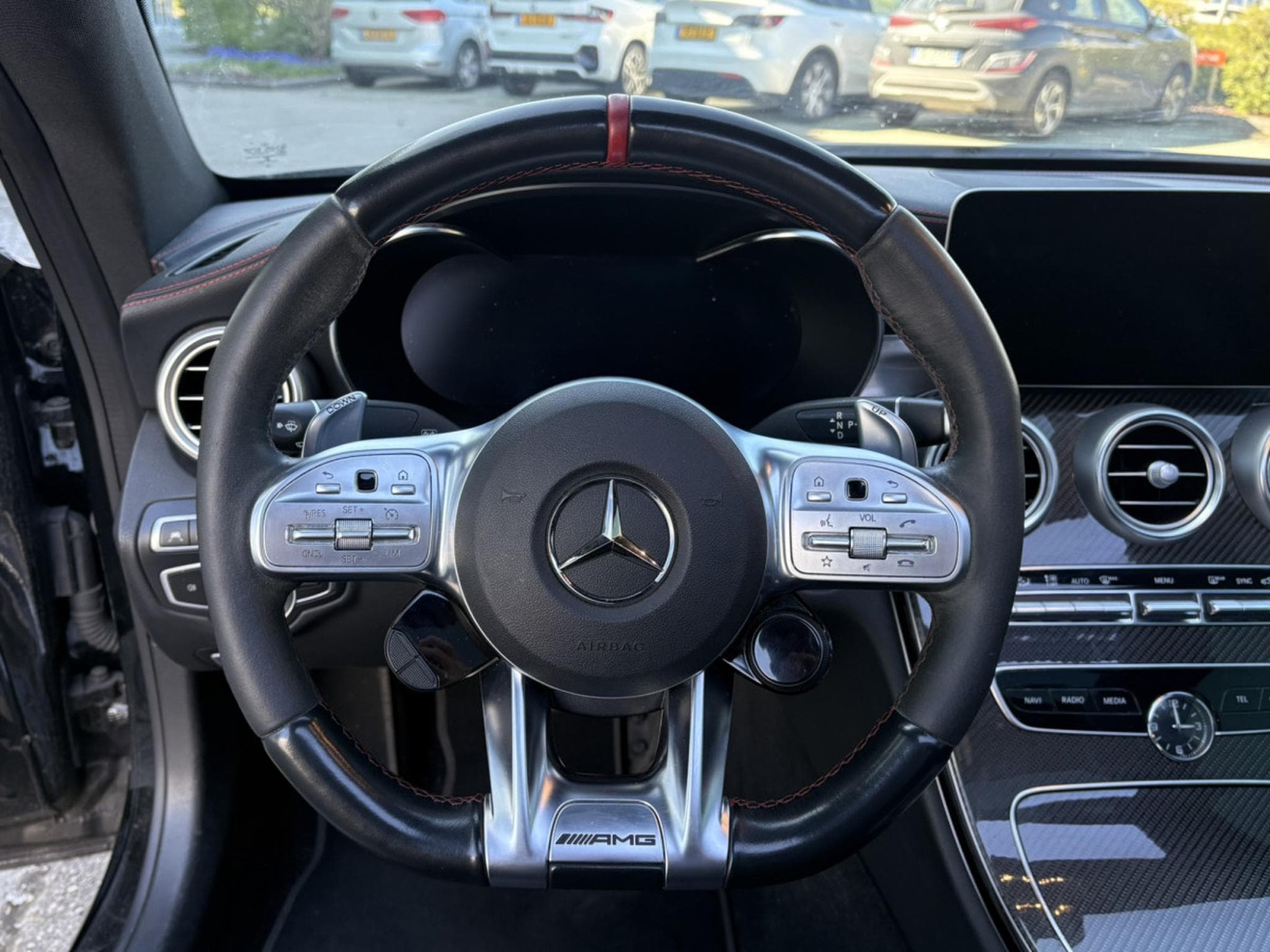 Mercedes C 43 AMG 4MATIC - Burmester - Toit ouvrant panoramique - Caméra 360° (2022) - Photo 8