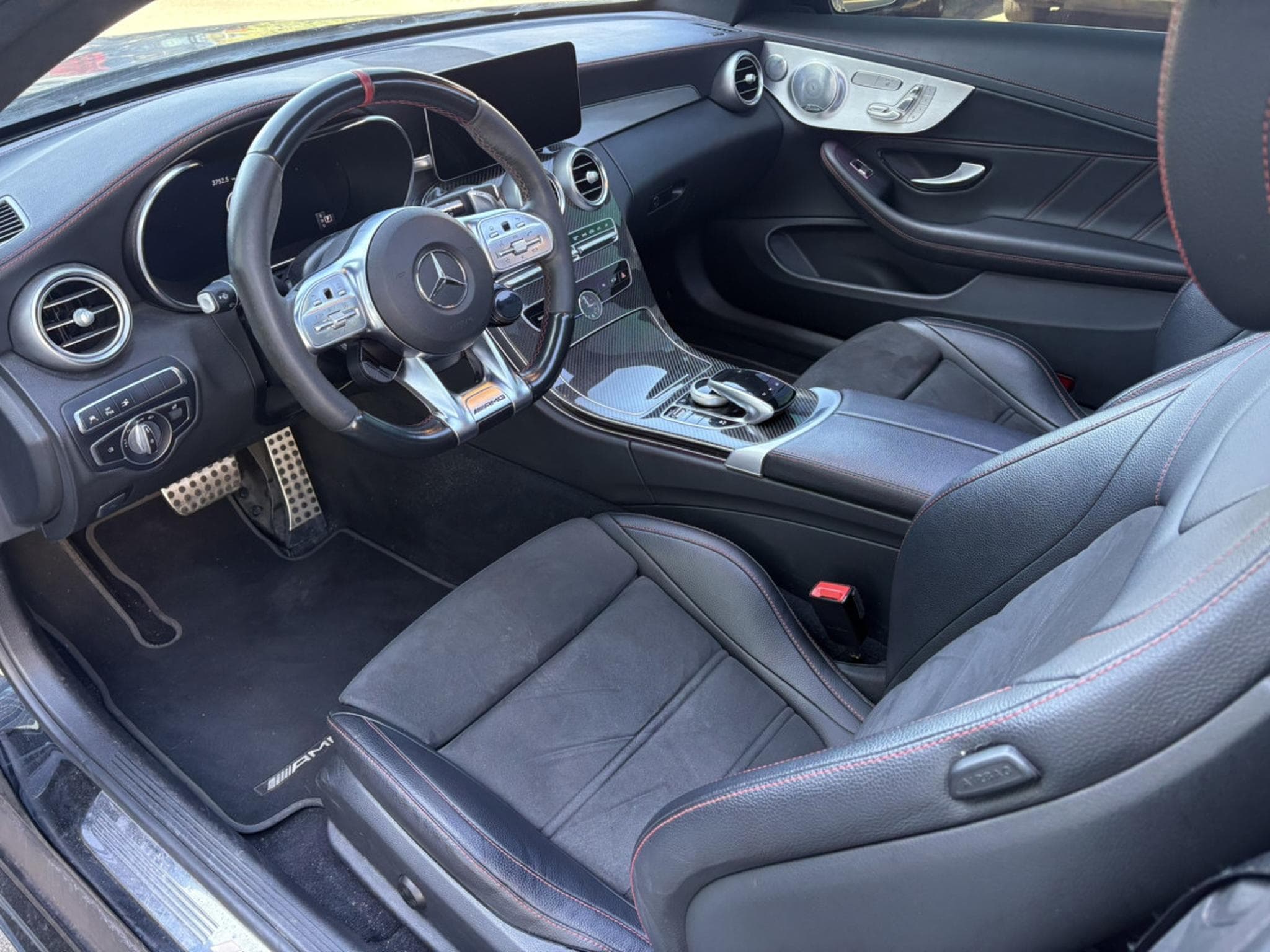 Mercedes C 43 AMG 4MATIC - Burmester - Toit ouvrant panoramique - Caméra 360° (2022) - Photo 9