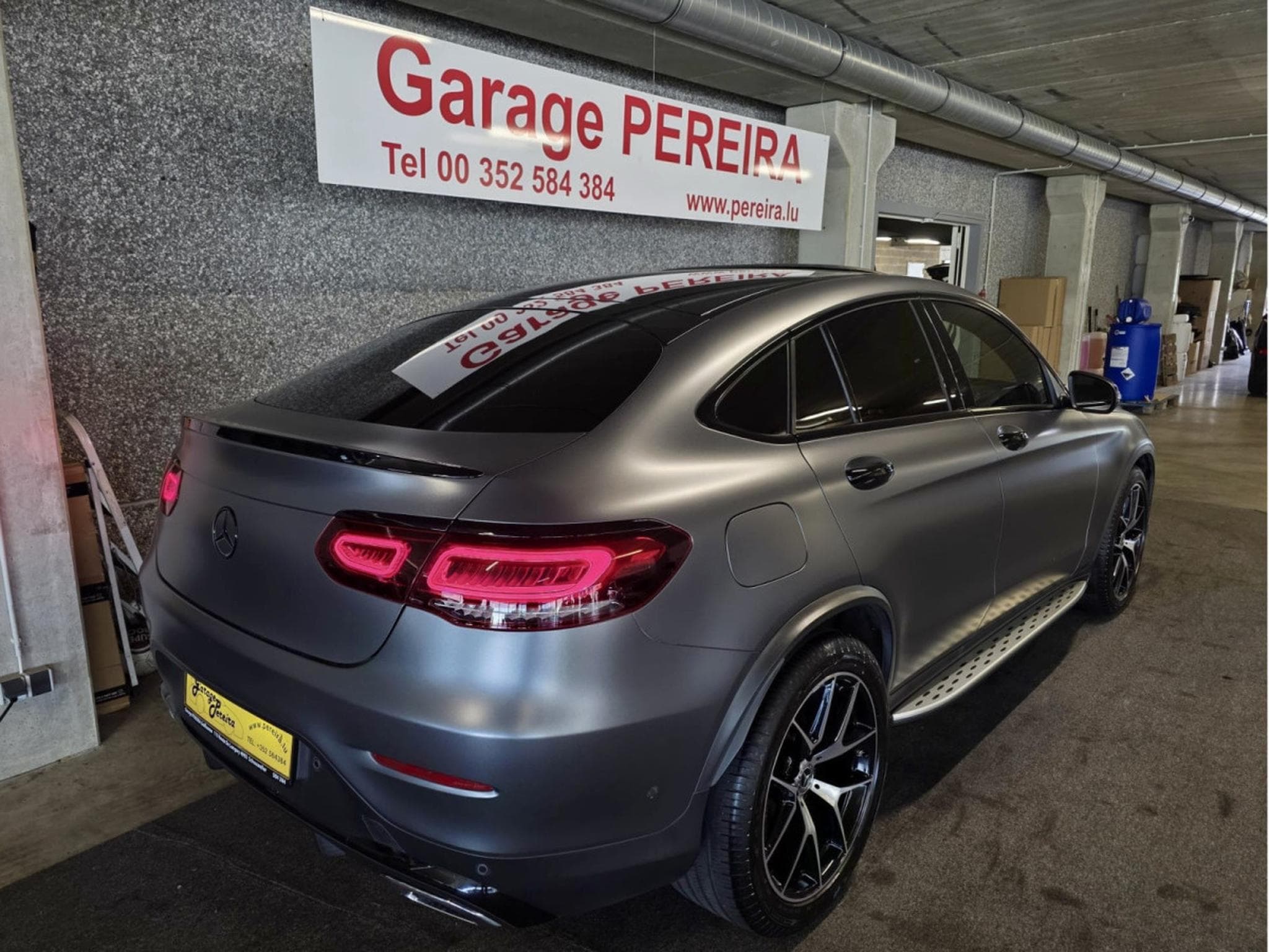 Mercedes GLC 200 COUPE AMG LINE BURMESTER PANO CUIR NAVI 1 HAND (2020) - Photo 2