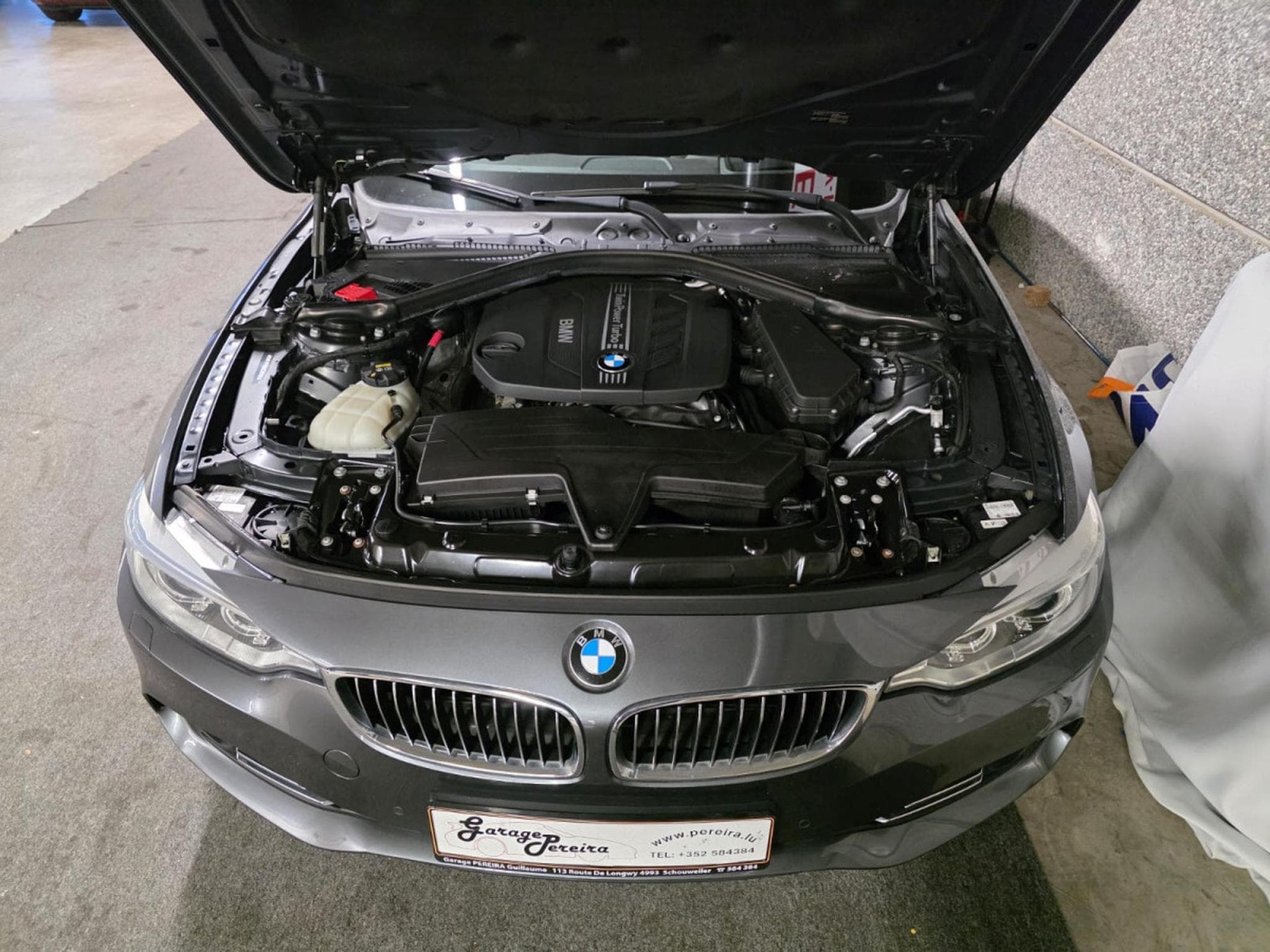 BMW 420 D LUXURY LINE HEAD UP AUTO CUIR NAVI (2014) - Foto 11